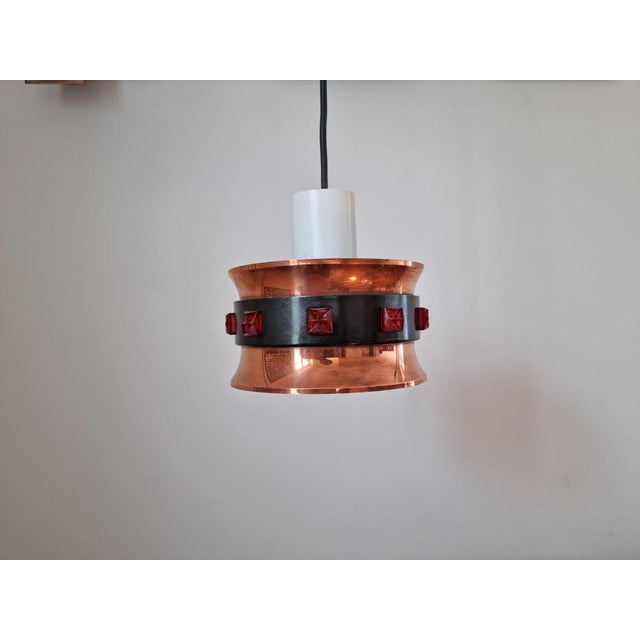 Mid-Century Pendant from Vitrika, Sweden, 1970s For Sale - Image 4 of 16