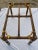 Asian Influenced Glass Dining Table in Faux Bamboo Having Bronze Fretwork For Sale - Image 9 of 12
