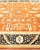 Solo Rugs Eclectic, One-of-a-Kind Hand-Knotted Area Rug in Orange, 9' 0" x 11' 10" For Sale - Image 4 of 8