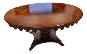 Oval Table in Mahogany, 1830