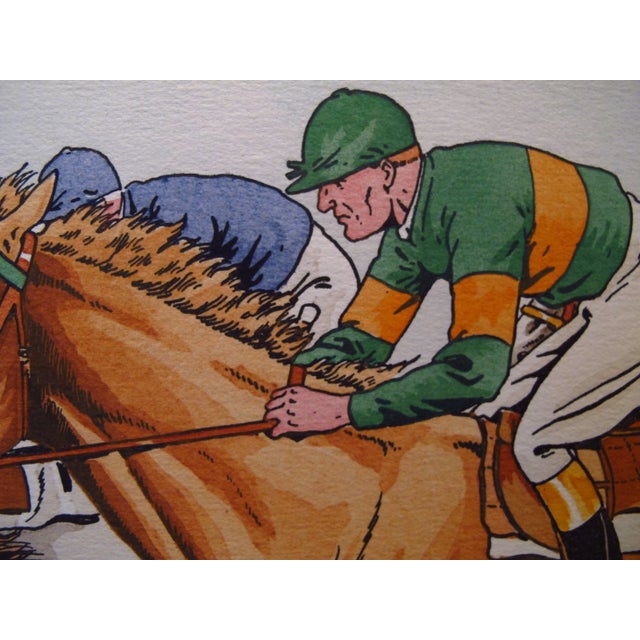 Le Rallic French Horse Racing Posters - Pair For Sale - Image 6 of 8