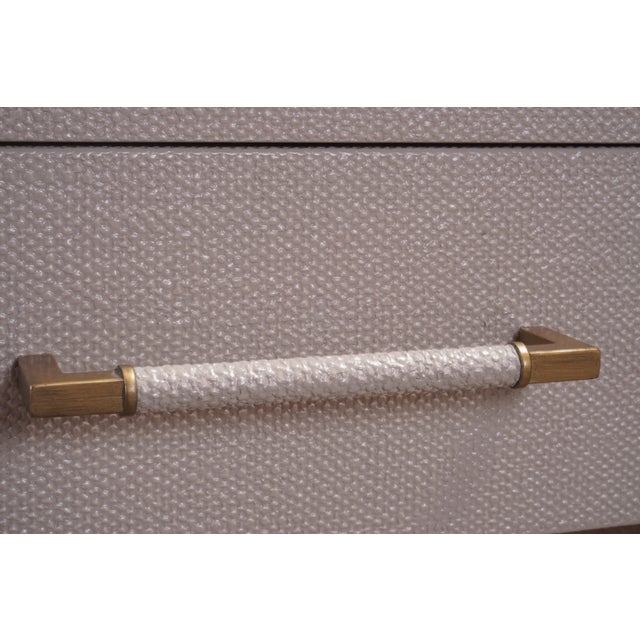 Animal Skin Interlude Home Taylor Small Bedside Chests, Pair of (New Condition) For Sale - Image 7 of 8