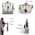 2010s Restoration Hardware Sloane Crystal Decanter Set-Silverplate Locking Caddy-Key For Sale - Image 5 of 10