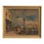 Early 20th Century Italy Amber Canvas Painting For Sale