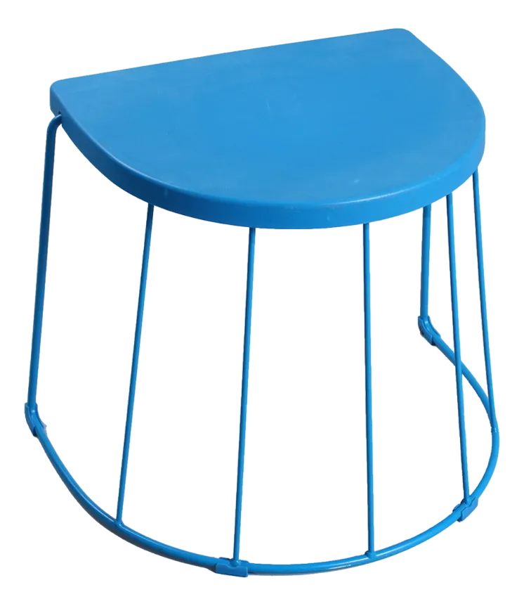Postmodern Blue Side Table Tranaro from Ikea, 1990s | Chairish