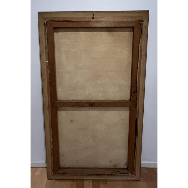 William Goliasch, L'Homme et Le Chat, Oil on Canvas, 1970s, Framed For Sale - Image 13 of 14