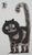 Laszlo Tibay, Le chat amical, Ink & Wash Drawing For Sale