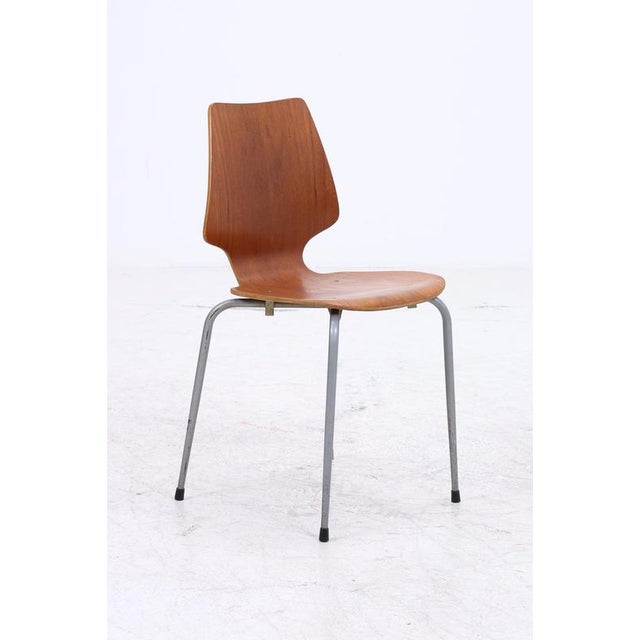 Mid-Century Teak Chair, 1960s For Sale - Image 12 of 14