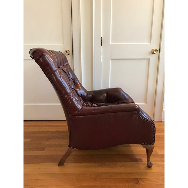 Carl Forslund "Sleepy Hollow" Club Chair & Ottoman | Chairish