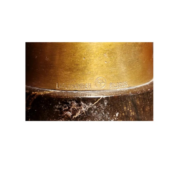 Hans Harders, Boy Playing the Shawm, 1920s, Bronze For Sale - Image 9 of 10