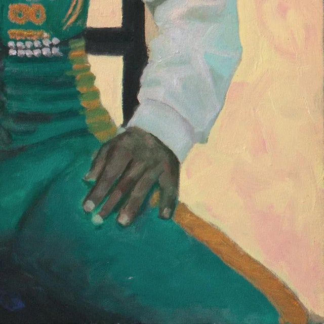 'Toreador' by Jack Goetz, California, Post Impressionist Oil, Santa Monica College For Sale - Image 4 of 7