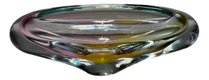 Art Glass Bowl by J. Rozinek, Czech Republic, 1960s