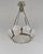 Maurice Model - Cristalleries de Verdun A large French art deco chandelier in nickel plated solid brass or bronze made...