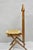 Vintage Mid Century Italian Style Modern Beech Wood Clothing Valet Chair Seat, B For Sale - Image 15 of 18