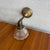 Antique Industrial Brass Wall Sconce With Holophane Glass Shade For Sale - Image 4 of 13
