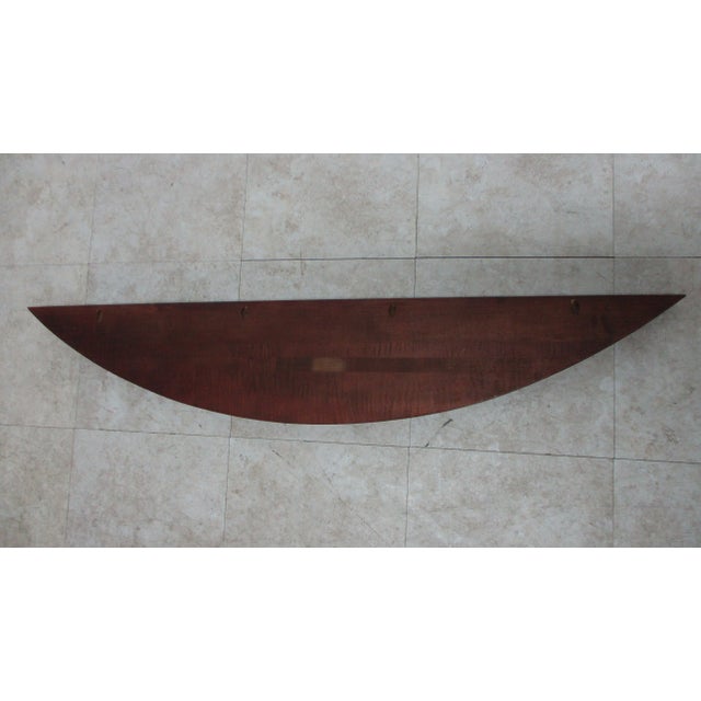 Brown Ethan Allen British Classics Pediment For Sale - Image 8 of 9