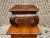 Vintage Ming Style Solid Hardwood Footstool. Very sturdy and Heavy. Approximate measures: 15'' widest, 10 3/4'' tall