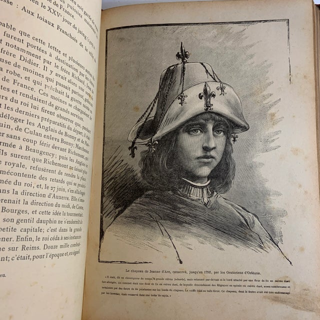 Antique Jeanne d'Arc Book For Sale - Image 10 of 13