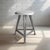 Contemporary Model 1S / 48 Stool in Naked Steel from Rowac For Sale - Image 3 of 7