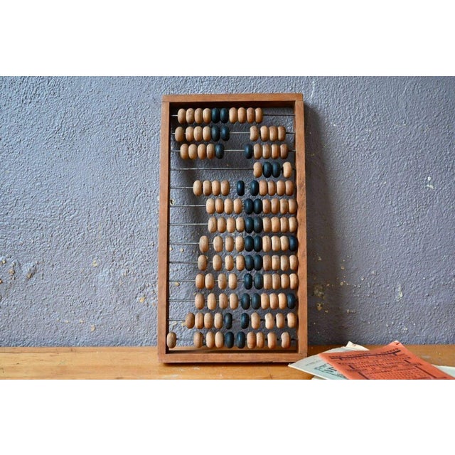 Beige Large Antique Wooden Stchioty Abacus For Sale - Image 8 of 8
