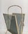 1940s Faux bamboo and bronze magazine rack by Maison Baguès For Sale - Image 6 of 12