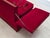 Danish 2-Seater Drop Arm Spanish Sofa in Red Furniture Velour, 1970s For Sale - Image 6 of 18