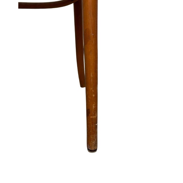 Vintage Thonet No. 811 Style Prague Bentwood & Cane Dining Chairs, Set of 4, C. 1960s–1980s For Sale - Image 14 of 18