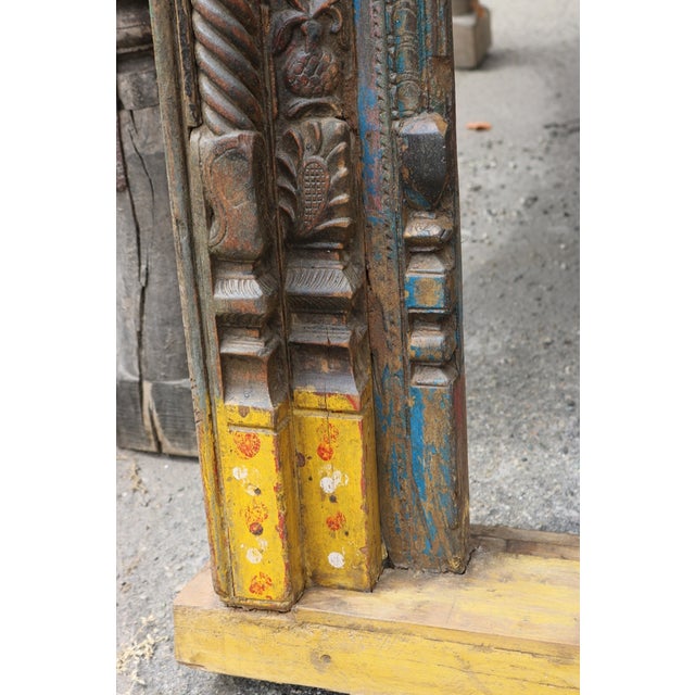 1920s Indian Hand Carved Door Frame Chairish