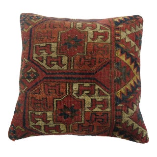 Mid 19th Century Turkeman Rug Pillow For Sale