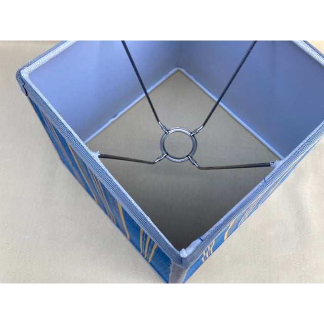 Mary Jane McCarty Designs Antique Ticking Stripe Lampshade For Sale - Image 4 of 5