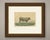 This antique cattle print portrays a heavy fawn Garonnais bull after Isidore Bonheur, engraved by C. Negre and printed by...
