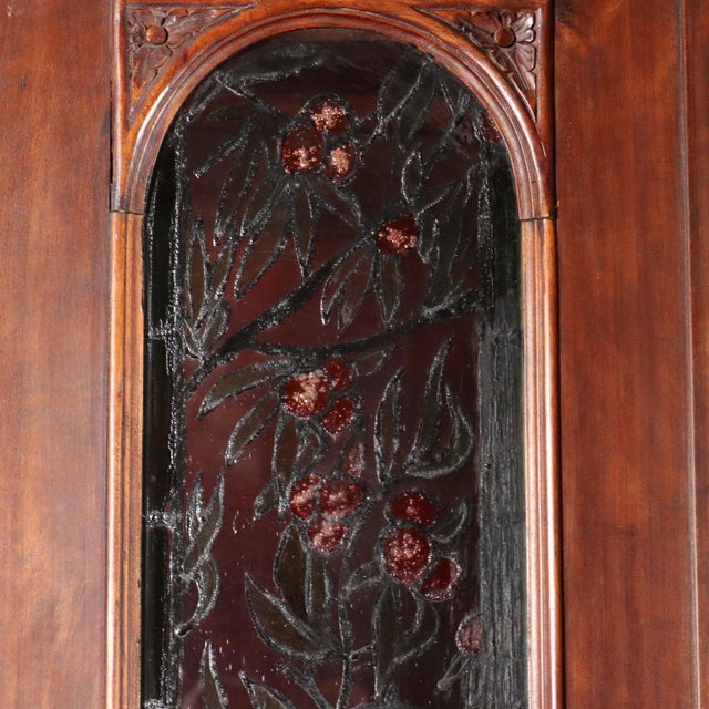 Antique Neo-Renaissance Showcase in Walnut For Sale - Image 9 of 18