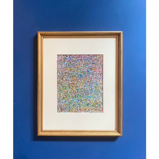 Contemporary Original Abstract Expressionist Painting by Satori Gregorakis For Sale - Image 3 of 4