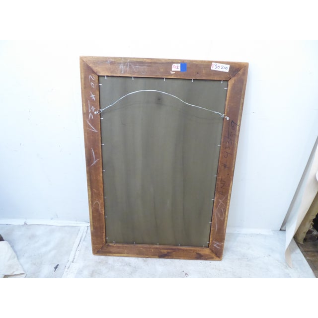 American Antique Silverleafed Mirror For Sale - Image 3 of 5
