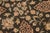 Boho Chic Floral Charcoal/Green Wool Rug - 8'11'' X 11'9'' For Sale In New York - Image 6 of 10