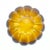 Large Scalloped Glass Serving Bowl in Autumnal Hues For Sale - Image 9 of 10