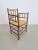 Wood Vintage Bobbin Chair in Oak Wood, 1930s For Sale - Image 7 of 10