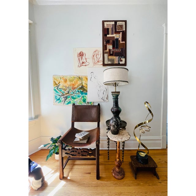 1960s Fiber Art Wall Textile For Sale In Chicago - Image 6 of 10