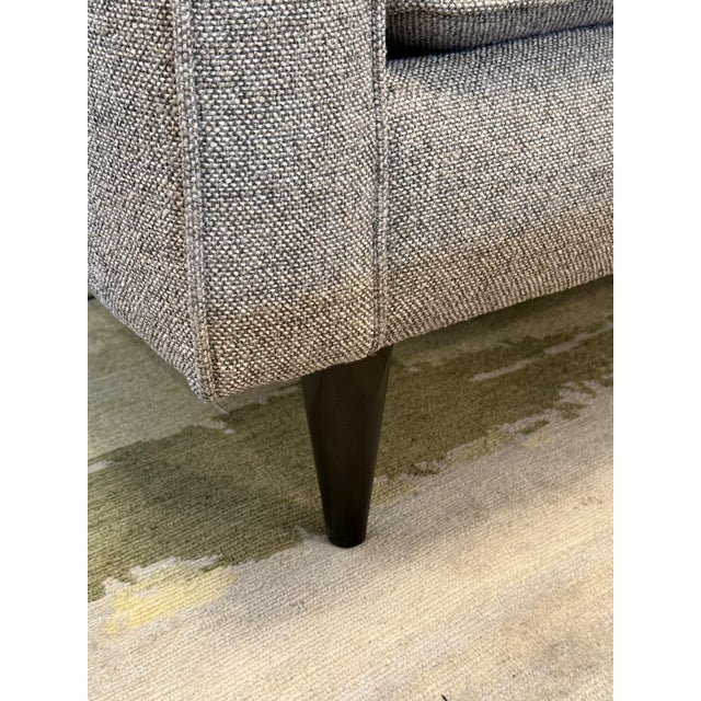 Charcoal Room & Board Reese Sofa For Sale - Image 8 of 12