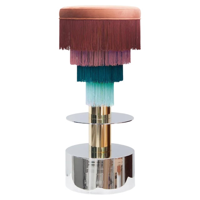 Déjà Vu Stool by Masquespacio For Sale