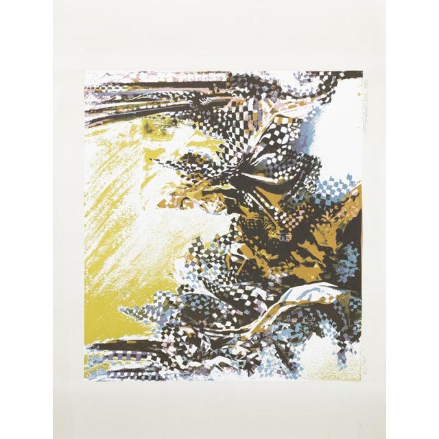 Amândio Silva, Composition, 1987, Screenprint For Sale - Image 6 of 6
