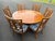Metal Century Furniture Coastal Round (60 Inch) Dining Table and 6 Chairs- On Caster Wheels For Sale - Image 7 of 12