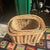 Boho Chic Vintage Wicker Nesting Nantucket Style Bicycle Baskets For Sale - Image 3 of 8