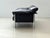 Black 3-Seater Sofa by Pierluigi Cerri for Poltrona Frau, Italy, 1990s For Sale - Image 5 of 15