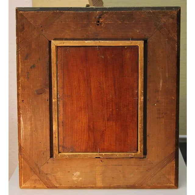 1900 - 1909 Franz Geerts, Roses in a Vase, 1902, Oil on Wood, Framed For Sale - Image 5 of 8