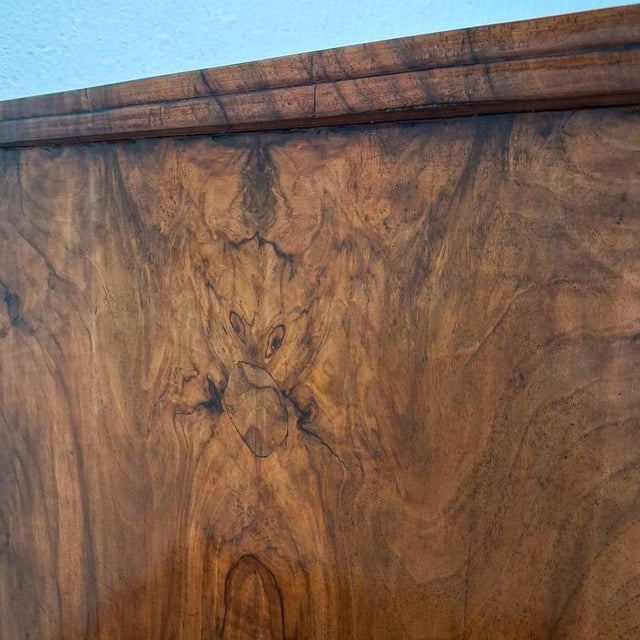 Wood Vintage Biedermeier Chest of Drawers in Walnut, 1830s For Sale - Image 7 of 18