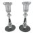 Waterford Crystal Curraghmore Candle Holders 8.25" For Sale