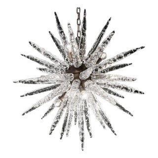 21st Century Icicle Murano Sputnik Chandelier by Fabio LTD For Sale