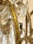 Gilt Iron & Glass Chandelier, 1960s For Sale - Image 6 of 10