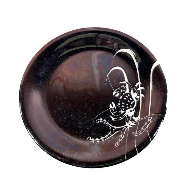 Fish Dish Set from Vallauris, 1960s, Set of 12 For Sale - Image 12 of 16